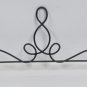 24 Inch Heirloom Header Gray Craft Holder