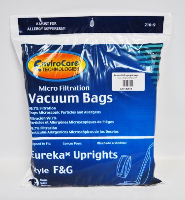 Eureka F&G upright vacuum cleaner bags 57695