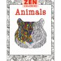 Zen Coloring Book: Animals