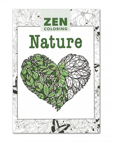 Zen Coloring Book: Nature