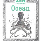Zen Coloring Book: Ocean