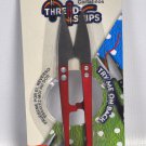 4.125 Inch Red Metal Thread Snips B4801