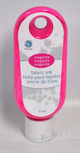 Silhouette Cameo Fabric Ink Magenta SCFPMA