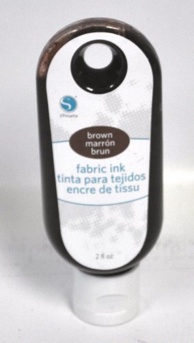 Silhouette Cameo Fabric Ink Brown SCFPBR