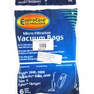 Riccar 2000, 4000 Simplicity 5000, 6000 Type A Vac Bags