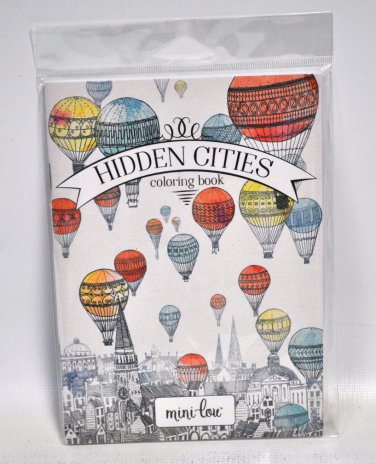 Hidden Cities Coloring Book