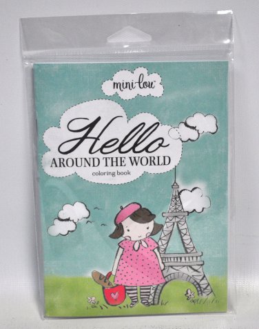 Hello Around the World Coloring Book