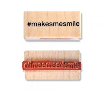 Cosmo Cricket Wood Stamp #makesmesmile