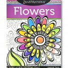 Zenspriations Flowers Coloring Book
