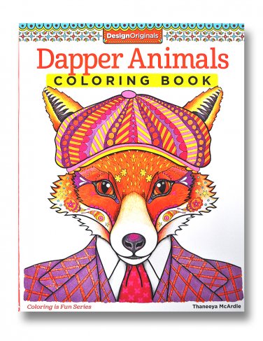 Dapper Animals Coloring Book