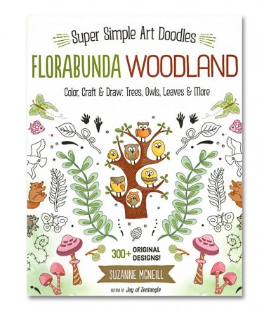 Florabunda Woodland Coloring Book