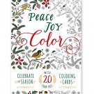 Peace Joy Color Coloring Book
