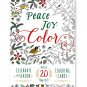 Peace Joy Color Coloring Book