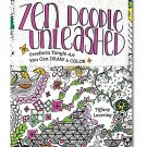 Zen Doodle Unleashed Coloring Book: Freeform Tangle Art