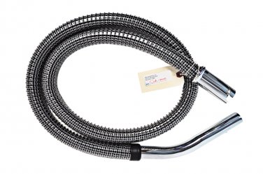 Compact and Tristar Non-Electric Wire Reinforced Hose with Chrome Metal Ends