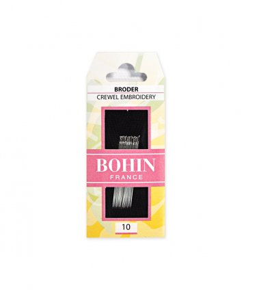 Bohin France Crewel Embroidery Needles Sizes 10
