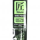 Clover Takumi Bamboo 7 Inch Double Point Knitting Needle Size 0
