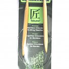 Clover Takumi Bamboo 16 Inch Circular Knitting Needle Size 10.5