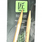 Clover Takumi Bamboo 24 Inch Circular Knitting Needle Size 15