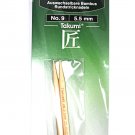 Clover Takumi Bamboo Interchangeable Circular Knitting Needles Size 9