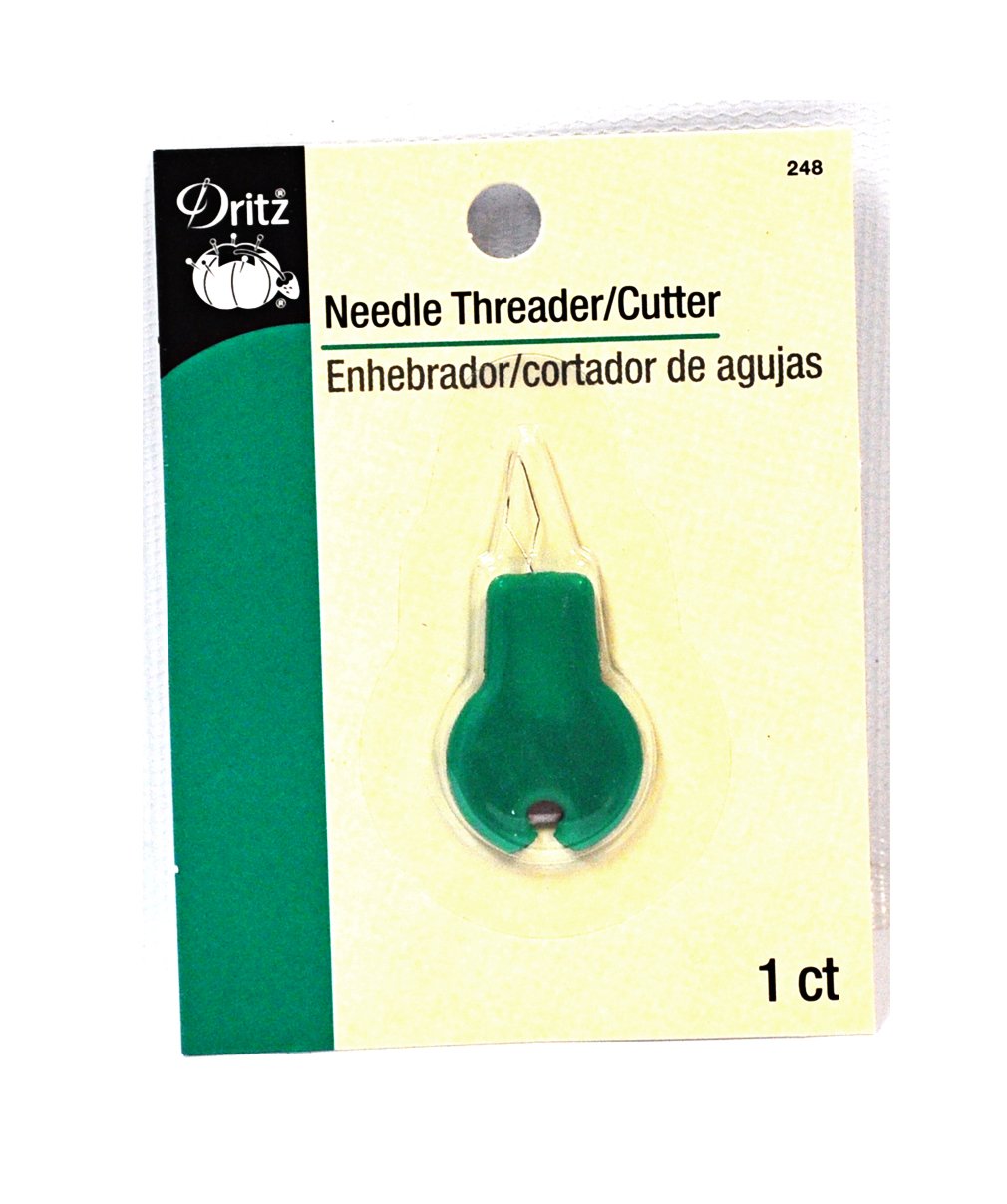 Dritz Needle Threader With Cutter 248