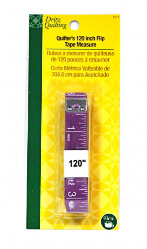 Dritz Quilter's 120 Inch Flip Tape Measure 3011