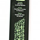 Clover Takumi Bamboo 9 Inch Single Point Knitting Needle Size 13