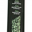 Clover Takumi Bamboo 9 Inch Single Point Knitting Needle Size 15