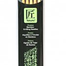 Clover Takumi Bamboo 7 Inch Double Point Knitting Needle Size 10