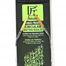 Clover Takumi Bamboo 9 Inch Circular Knitting Needle Size 4