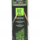 Clover Takumi Bamboo 9 Inch Circular Knitting Needle Size 5