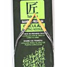 Clover Takumi Bamboo 9 Inch Circular Knitting Needle Size 6