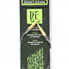 Clover Takumi Bamboo 9 Inch Circular Knitting Needle Size 8