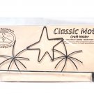Classic Motifs 12 Inch Gray Fireworks Header