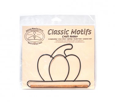 Classic Motifs Pumpkin With Dowel Craft Holder