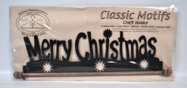Classic Motifs 12 Inch Merry Christmas Craft Holder