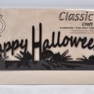 Classic Motifs 12 Inch Happy Halloween Header Craft Holder