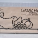 Classic Motifs Screw Split Bottom 12 Inch Cornucopia Craft Holder