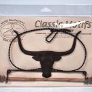 Classic Motifs 7.5 Inch Longhorn Craft Holder