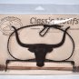 Classic Motifs 7.5 Inch Longhorn Craft Holder