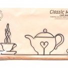 Classic Motifs Teapot 16 Inch Fabric Holder With Dowel