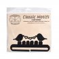Classic Motifs Love Bird 6 Inch Charcoal Split Bottom Craft Holder