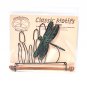 Classic Motifs Dragonfly 7.5 Inch Fabric Holder With Dowel
