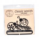 Classic Motifs Balsam 6 Inch Charcoal Split Bottom Craft Holder