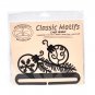 Classic Motifs Balsam 6 Inch Charcoal Split Bottom Craft Holder