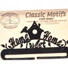 Classic Motifs Home Tweet Home 8 Inch Charcoal Split Bottom Craft Holder