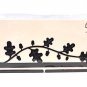 Classic Motifs Oak & Acorn 18 Inch Charcoal Split Bottom Craft Holder