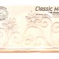 Classic Motifs Daisies 12 Inch Fabric Holder With Dowel