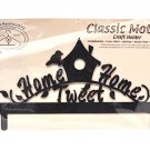 Classic Motifs Home Tweet Home 12 Inch Charcoal Header