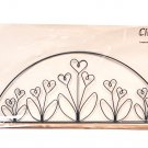 Classic Motifs Flower Garden 22 Inch Fabric Holder With Dowel